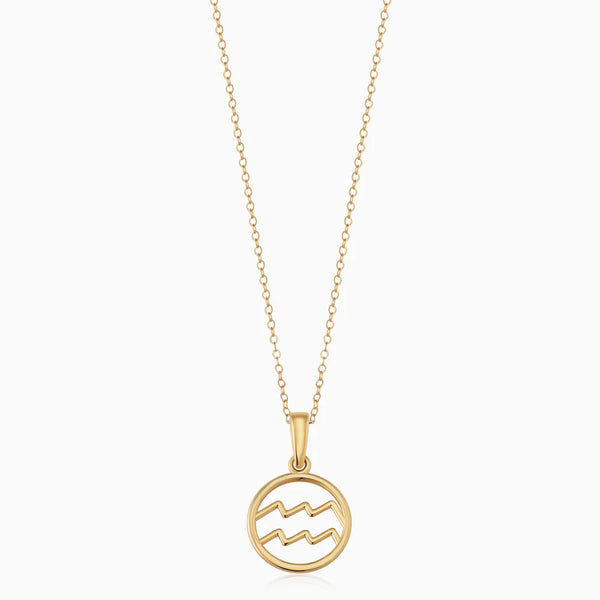 Rosalyette | Horoskooppimerkki Kaulakoru 18k Kulta