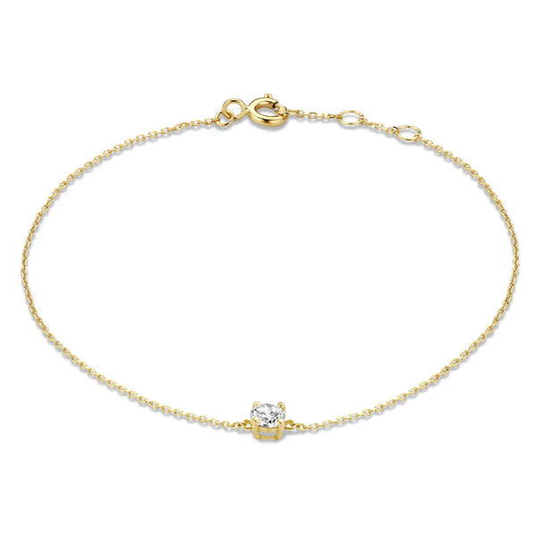 Dalynette | Rannekoru Moissanite-kivillä 14k Kullassa